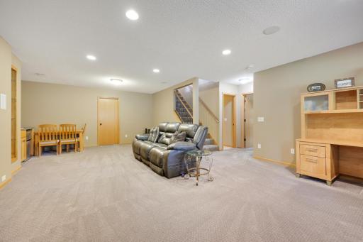 Spacious Lower Level Family Room!!