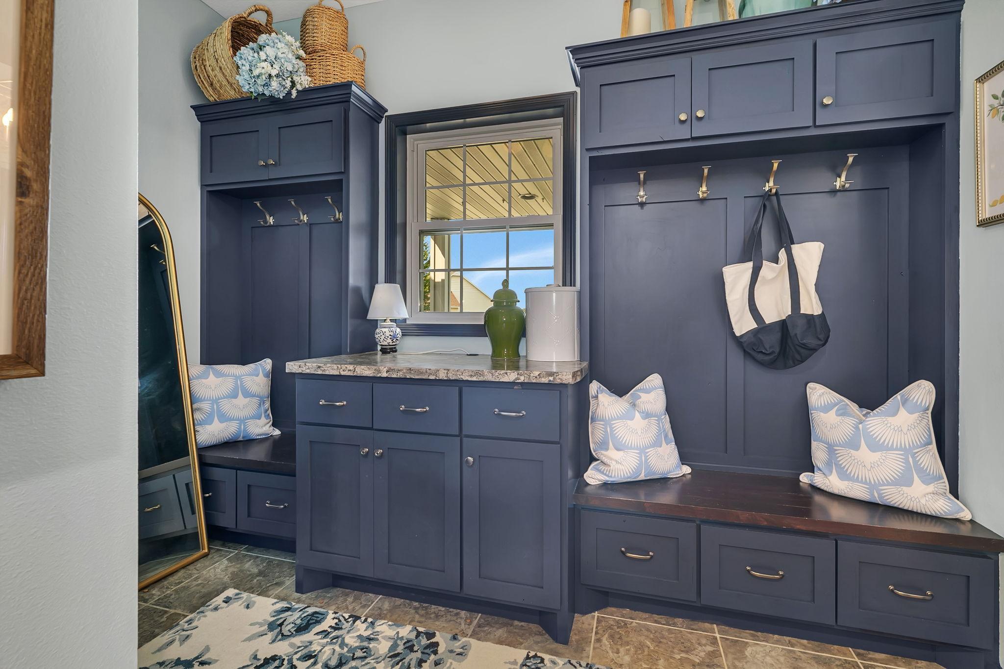 Entryway mudroom