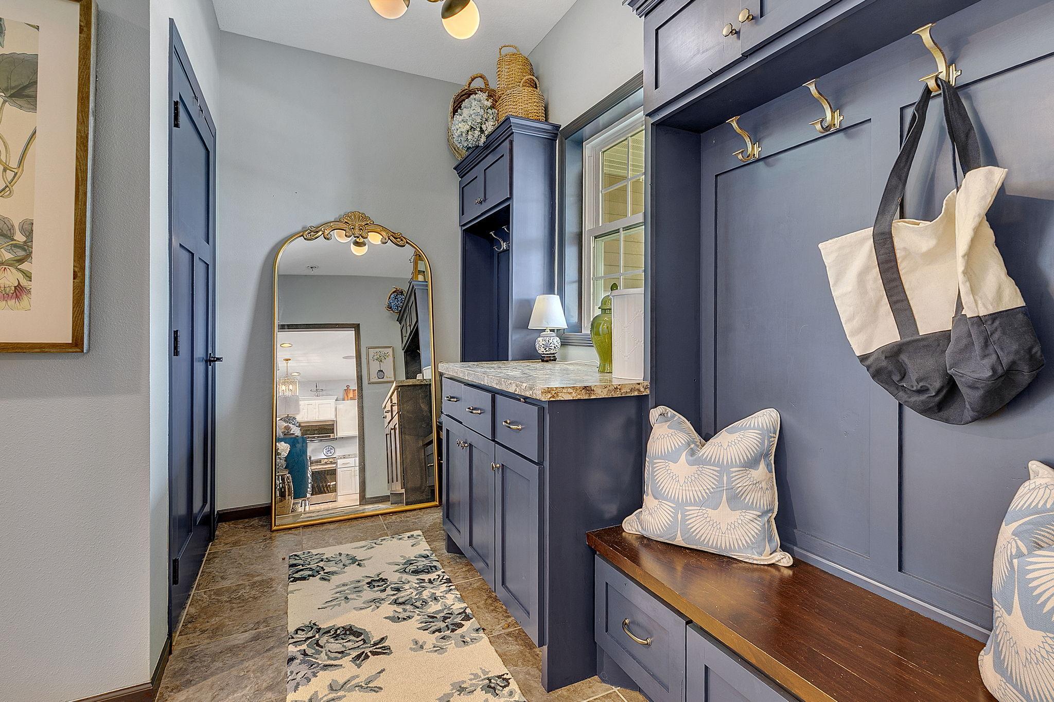 Entryway mudroom