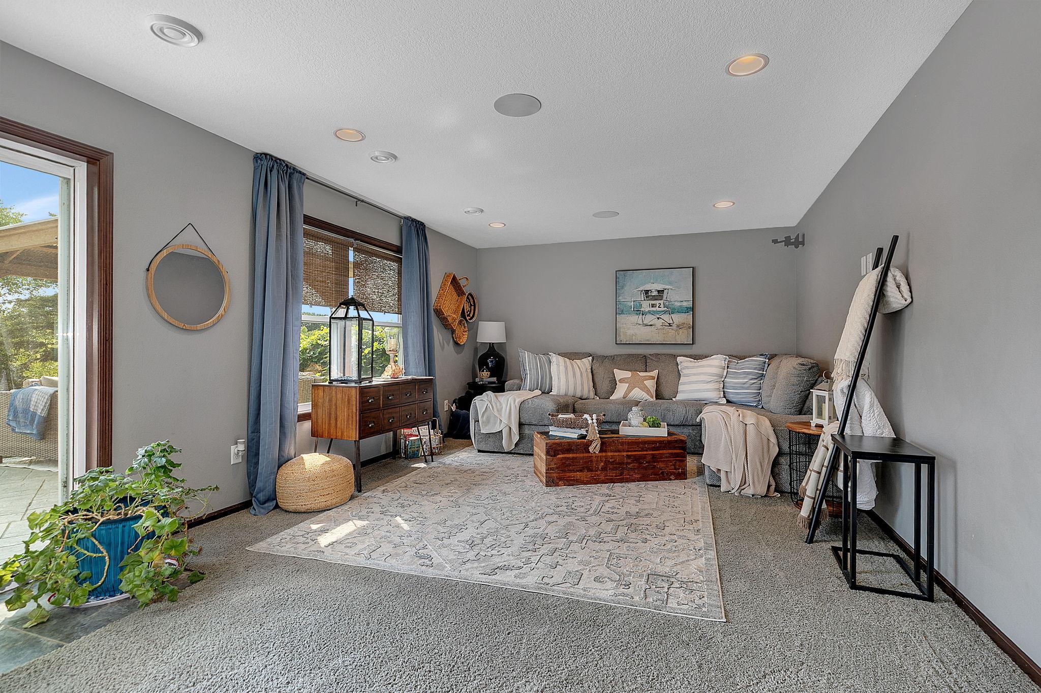 Family room lower level