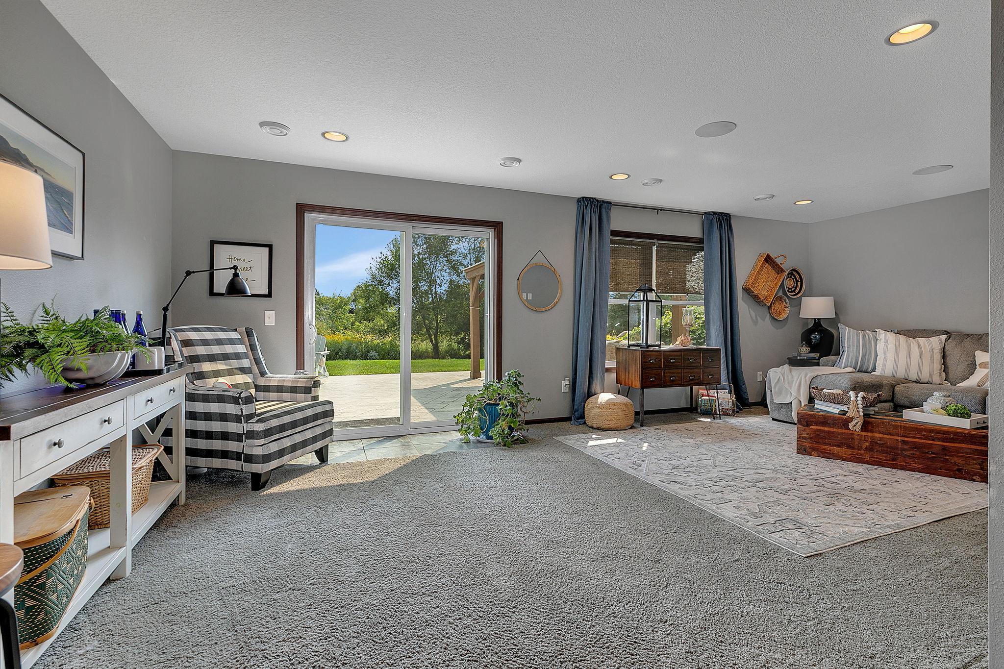 Family room lower level