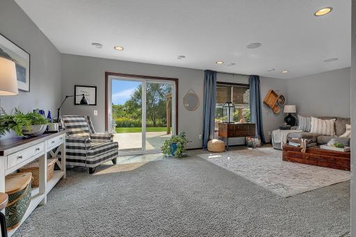 Family room lower level