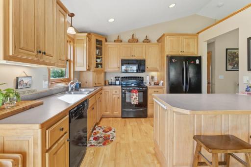 Maple cabinets