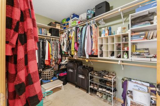 Primary walk in closet
