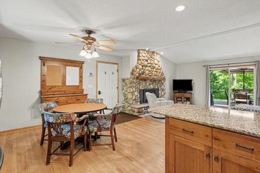 Enter right into this space from your large garage