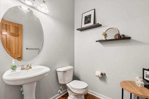 Main Floor: 1/2 Bath