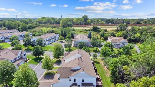 Aerial: WEST - Quick access to highway & MSP