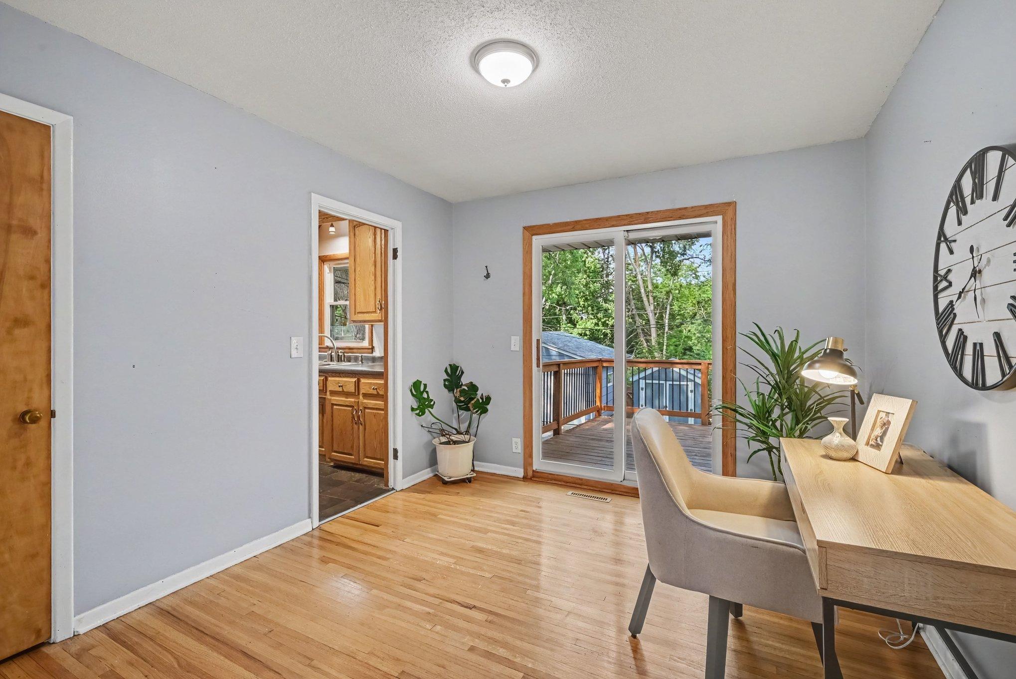 Bedroom could be used as an office, formal dining room, tv room, etc.