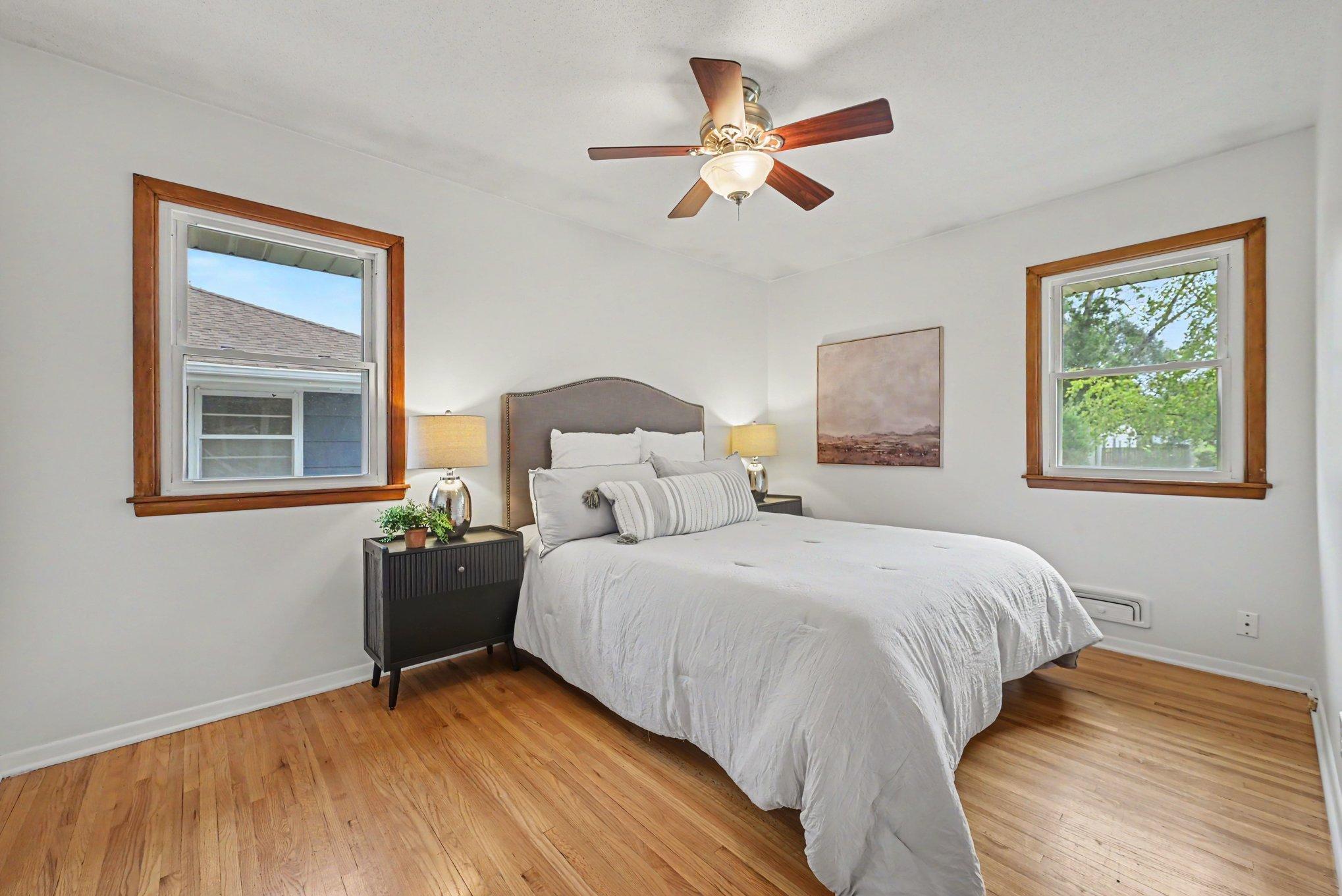 One of 3 bedrooms