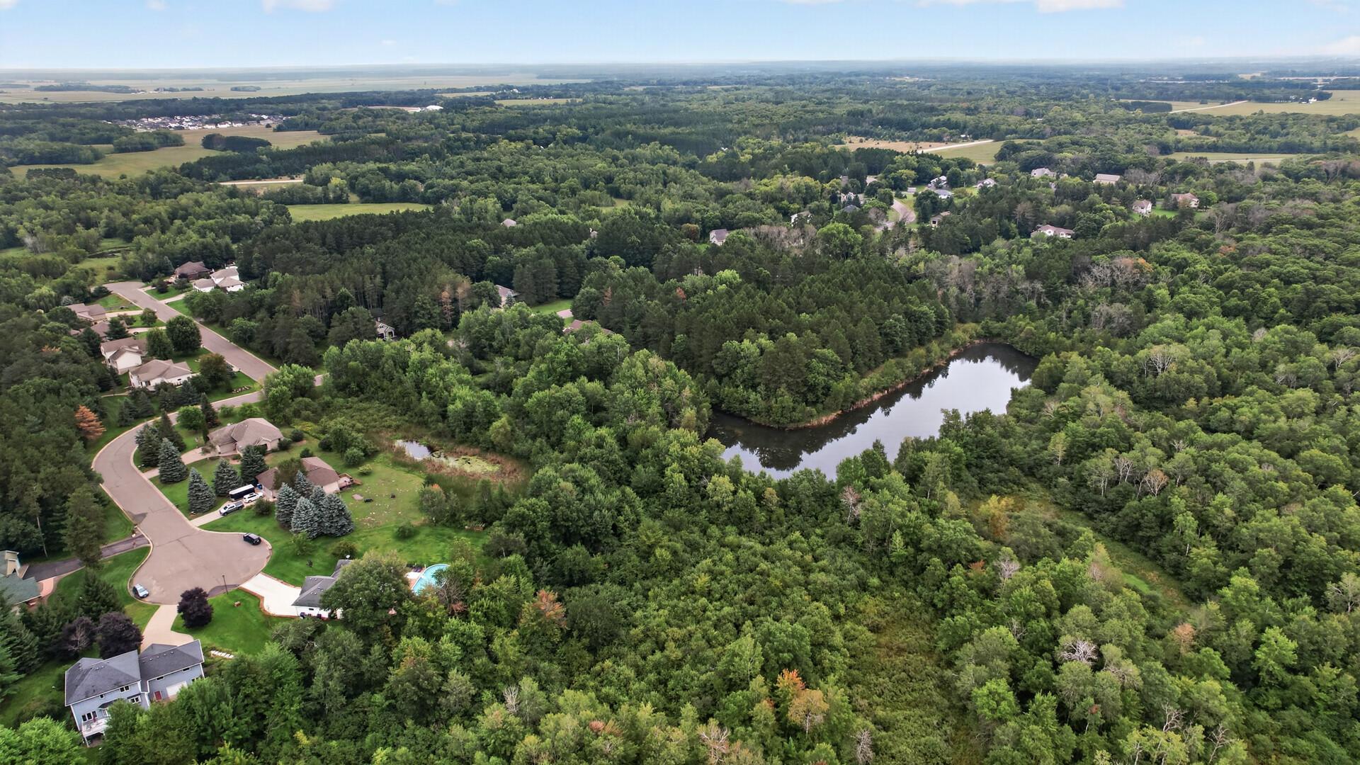 Backs up to pond and walking trails