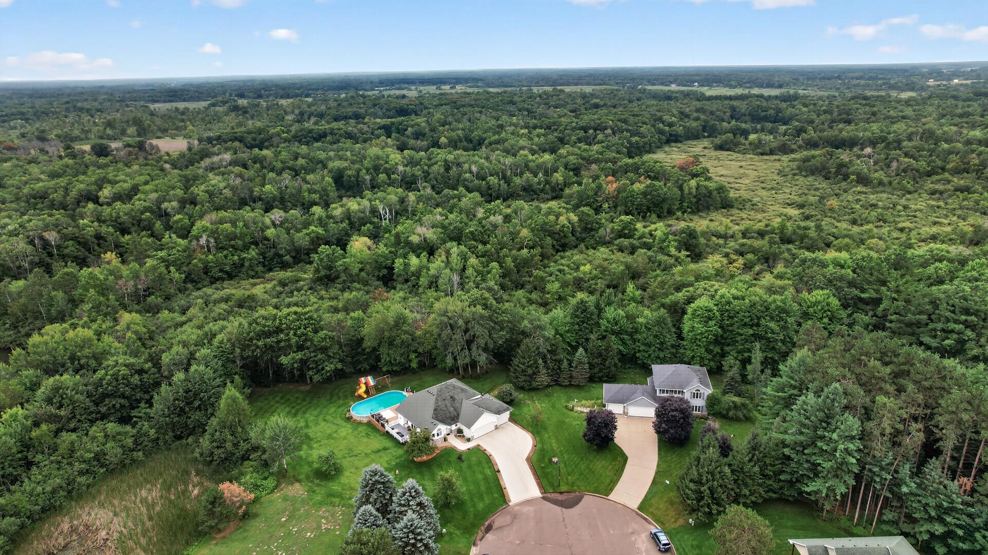 Backs up to pond and walking trails