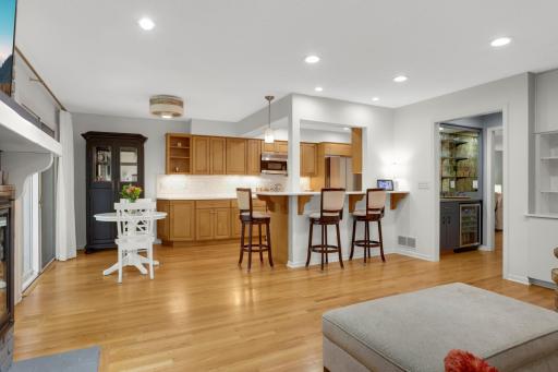 Another great view, there is about 1,109 square feet of living space on the main floor
