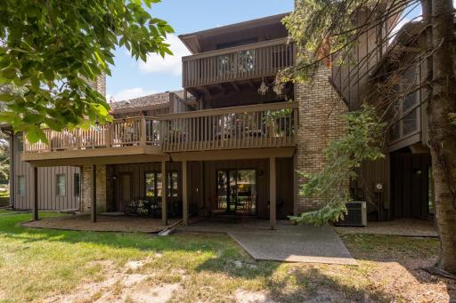 View from the back-2 decks and a patio
