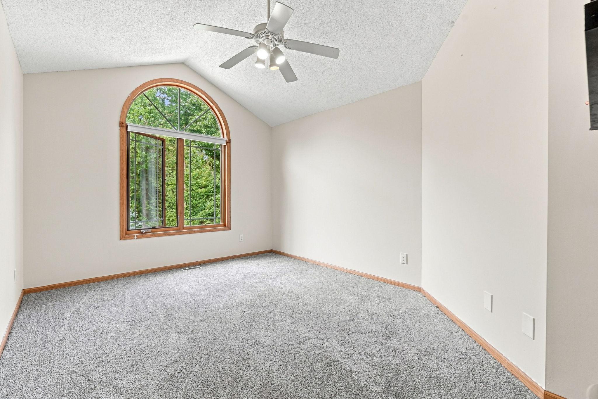 The 2nd bedroom has tons of space to enjoy