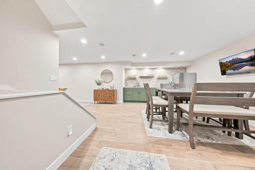 Bright open area - lower level