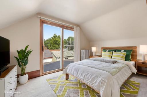AI Staged #3 Bedroom (Upper)