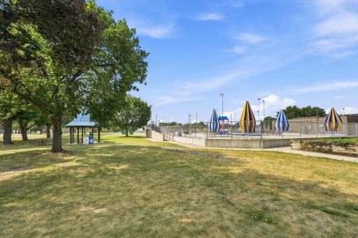 SSP Splashpad is steps away!!