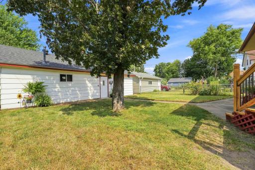Fenced Flat Backyard W/Patio