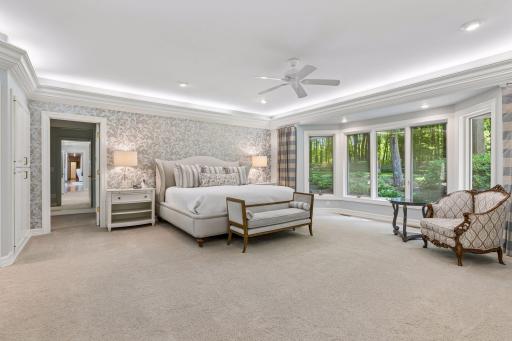 Extremely large primary bedroom