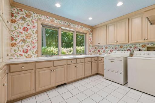 Main floor laundry