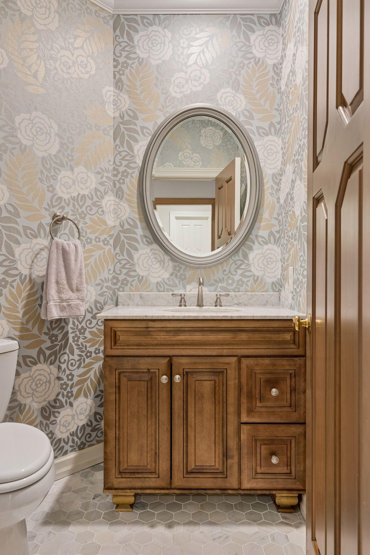 Backhall powder bath