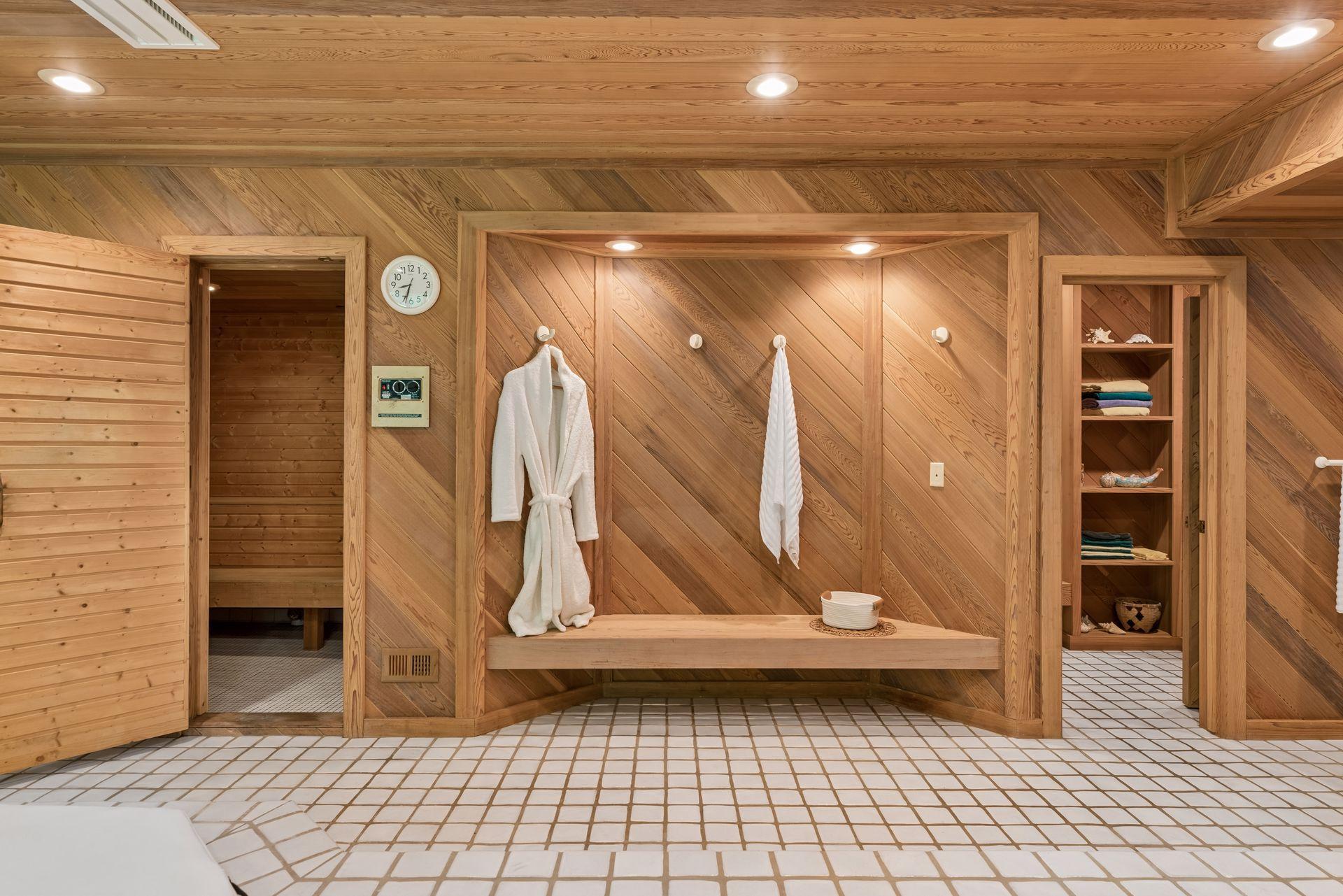 Sauna / spa space