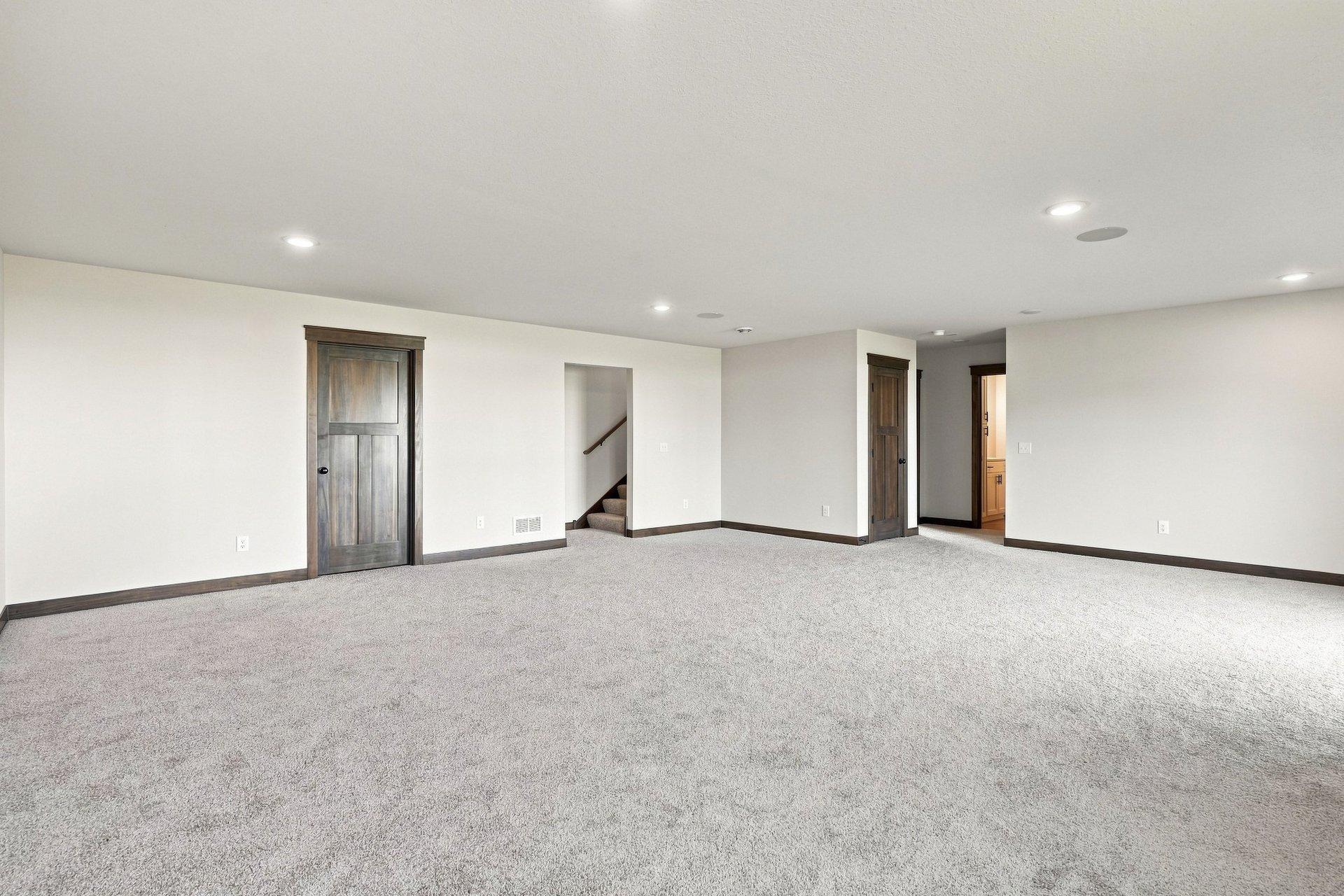 Lower level family room