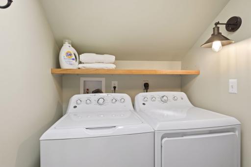Full size washer and dryer in the ADU.
