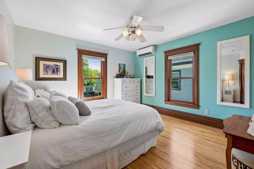 Four 2nd floor bedrooms await! All with hardwood flooring.