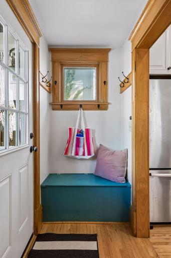 While it may feel like it's always been there, this backdoor entry was masterfully added to add real life function.