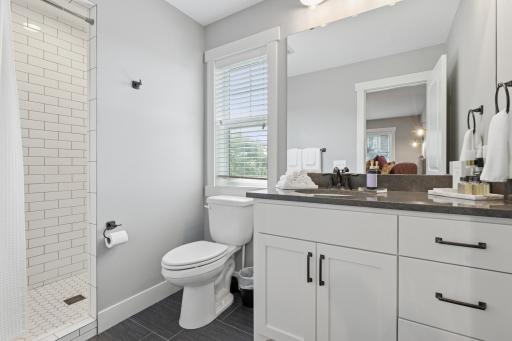 Private on suite bathrooms for upper level bedrooms.