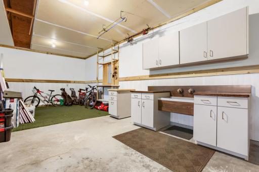 Fully functional sink in garage