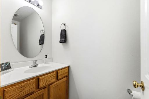 Main floor powder room.