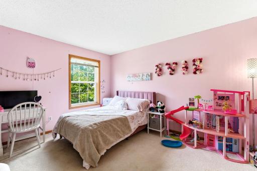 Front bedroom is light and fun!