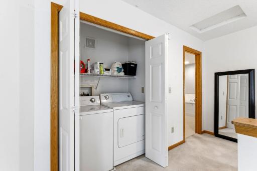 Upper level laundry!