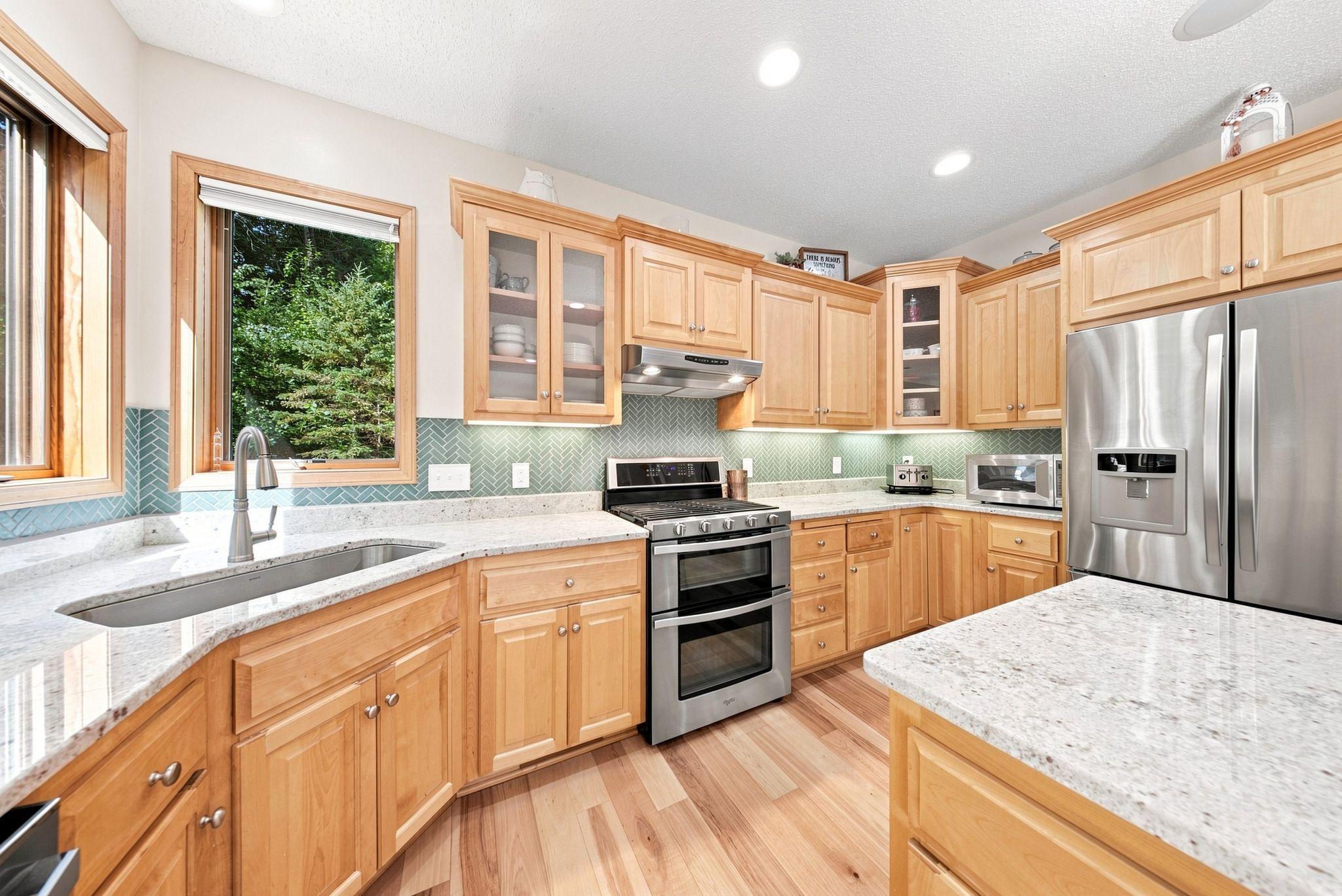 Cabinetry with plenty of storage