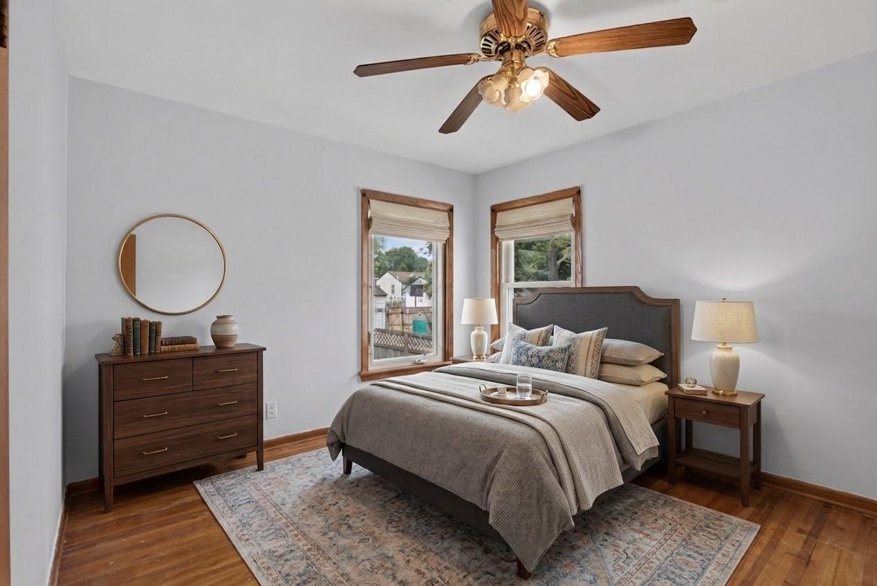 Main floor bedroom 2 - Virtually Staged