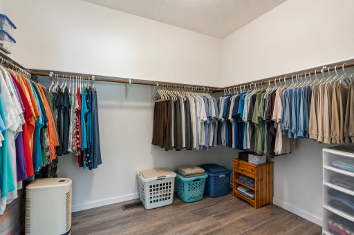 Primary Walk in Closet