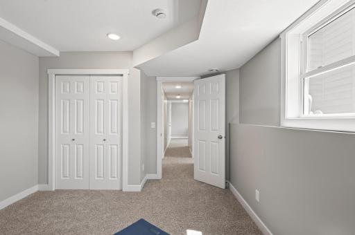 Perfect space for an office, workout room, or hobbies