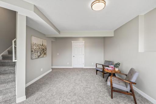 Great space for entertaining or staying in for movie night