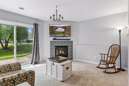 Lower level family room