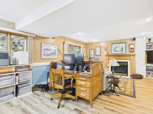 Endless possibilities for this lower level space