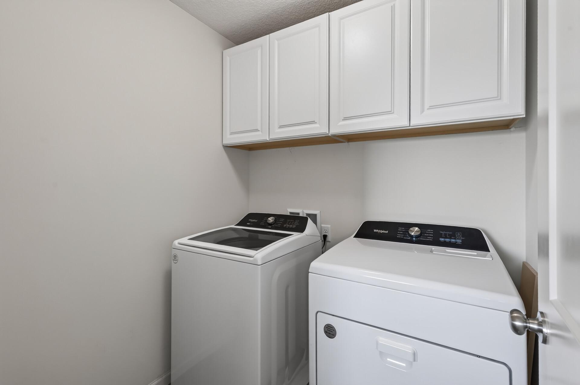 Laundry room in Upper Level
