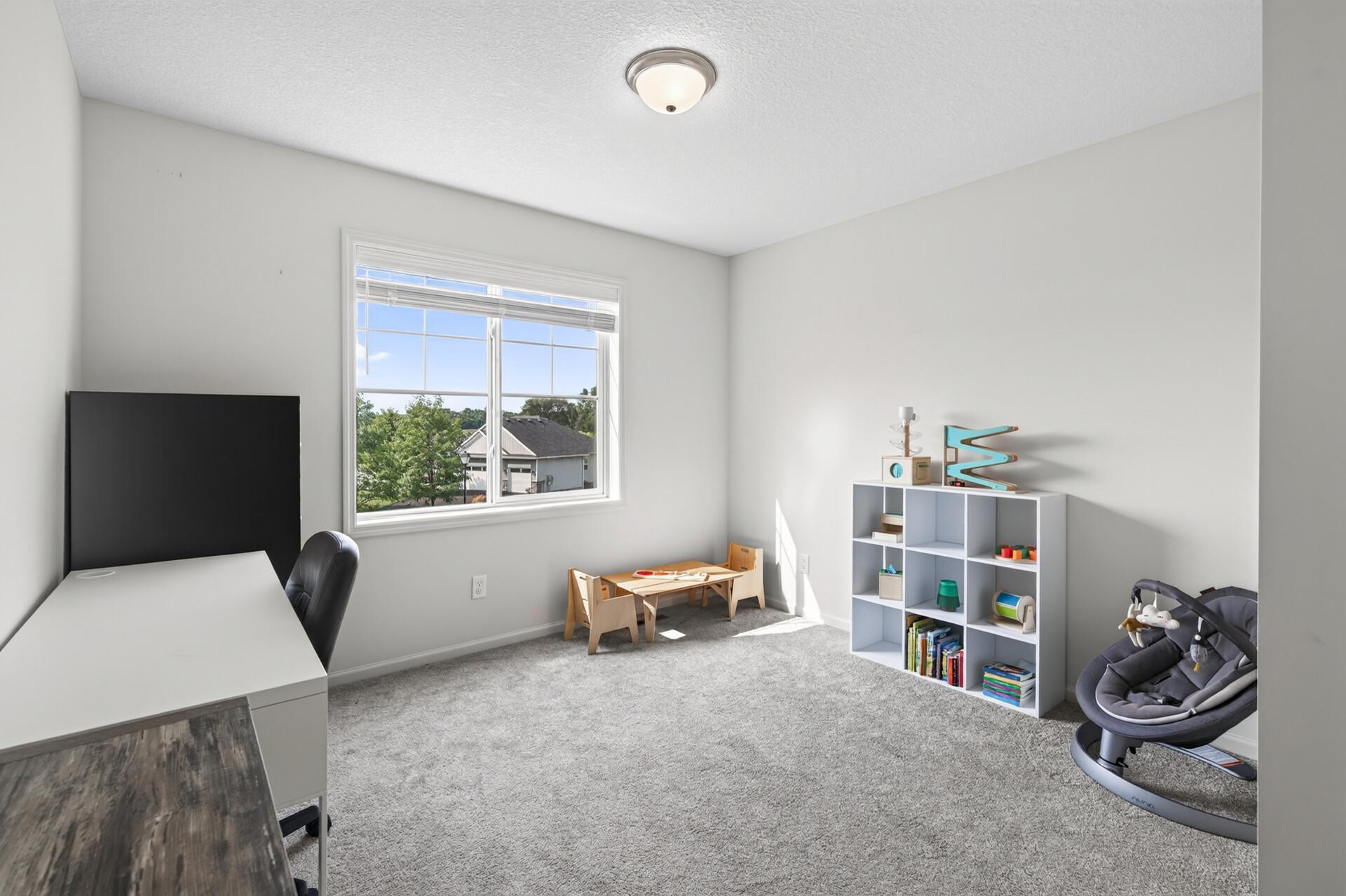 3rd bedroom in upper level