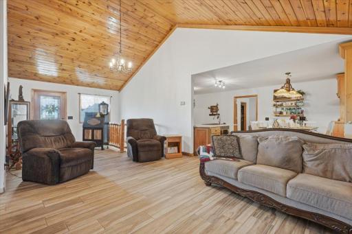 Main Entrance with Vaulted Ceilings