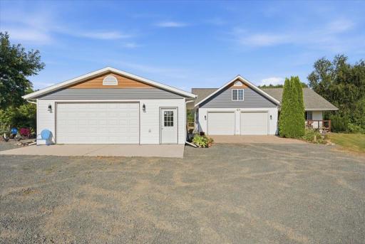 Photo for 1661 315th Avenue, Frederic, WI 54837 - listing #7121927 Front of Home with Attached and Detatched Oversized Garage