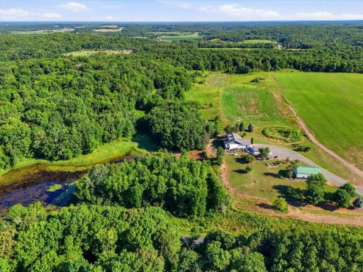 10 acres of Mature Trees and Pasture Overlooking the Pond
