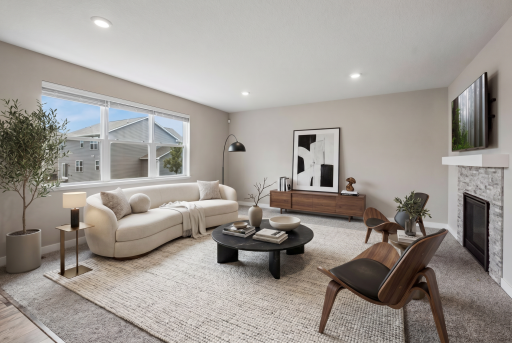Main level family room (virtually staged)
