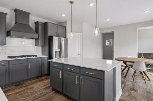 KItchen with walk in pantry