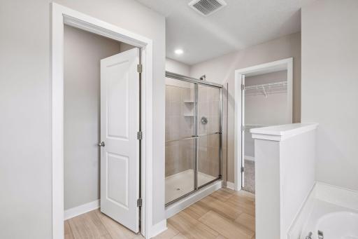 Private water closet and shower